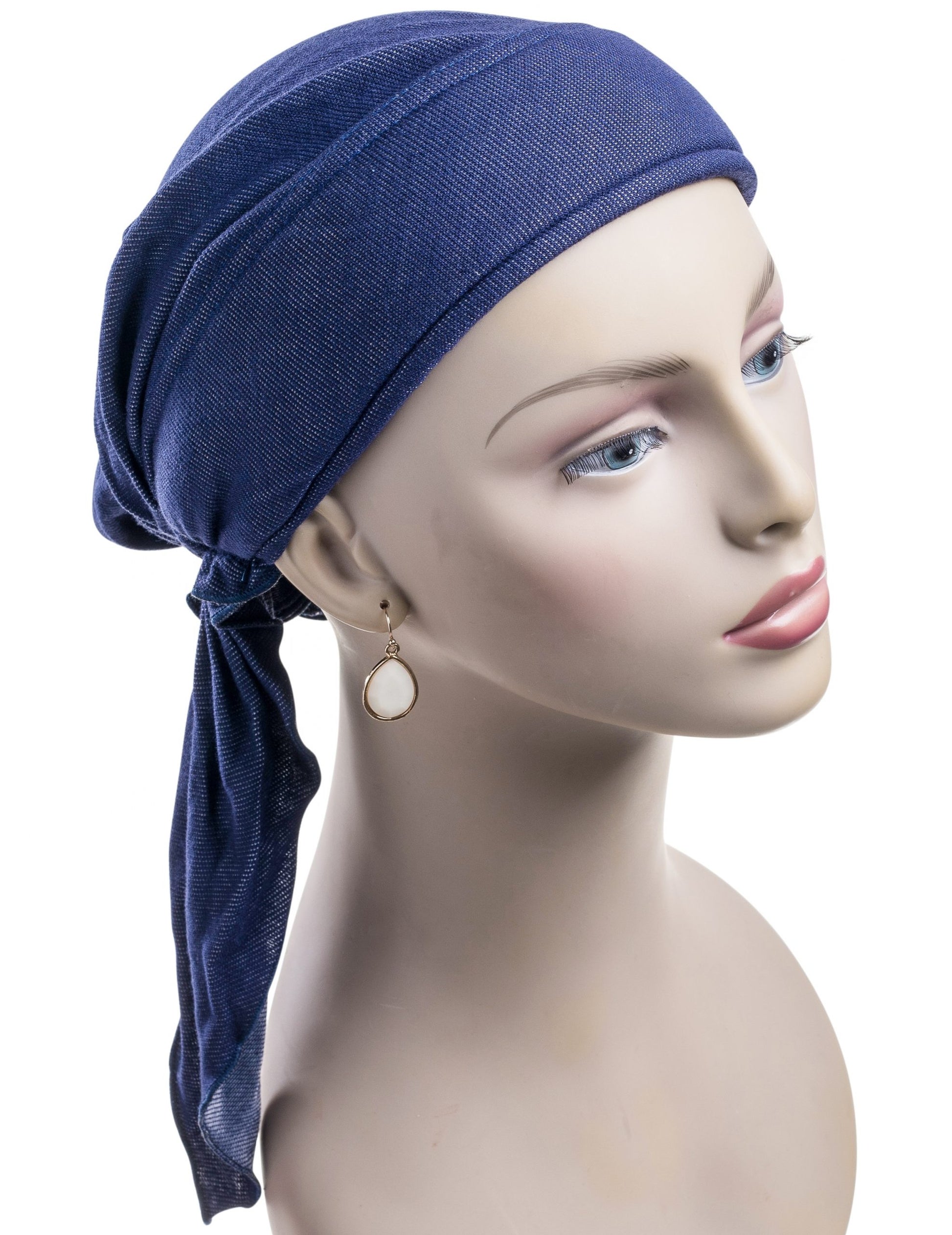 Padded-blue-denim