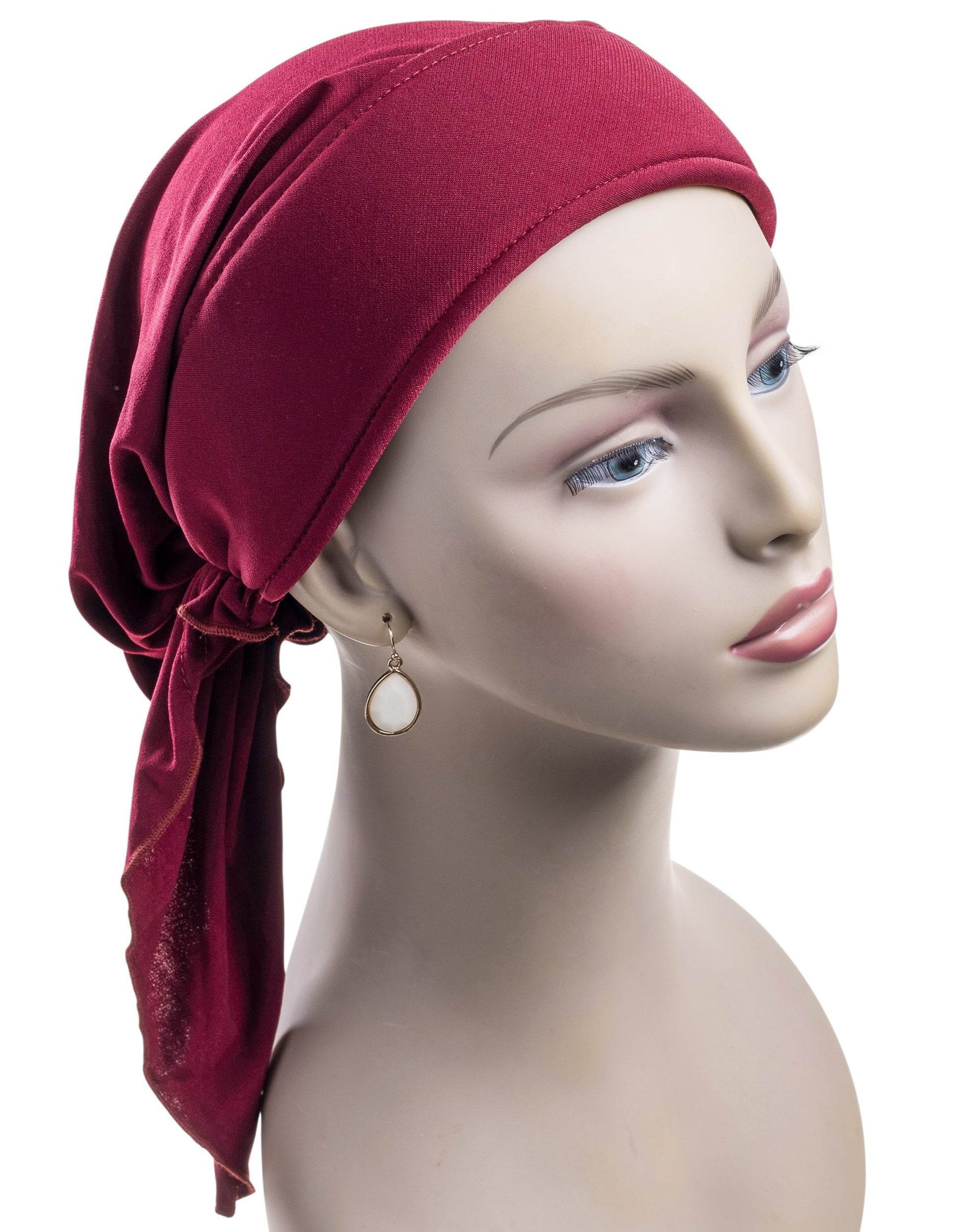 Padded-burgundy
