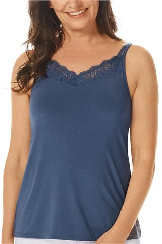 Alessia Top - indigo blue