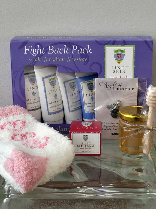 Spa Gift Bag | Breast Cancer Comfort Basket
