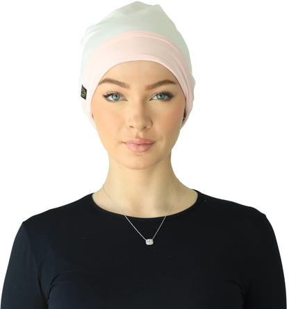 Bamboo-Slouchy-Beanie-pink-white-4