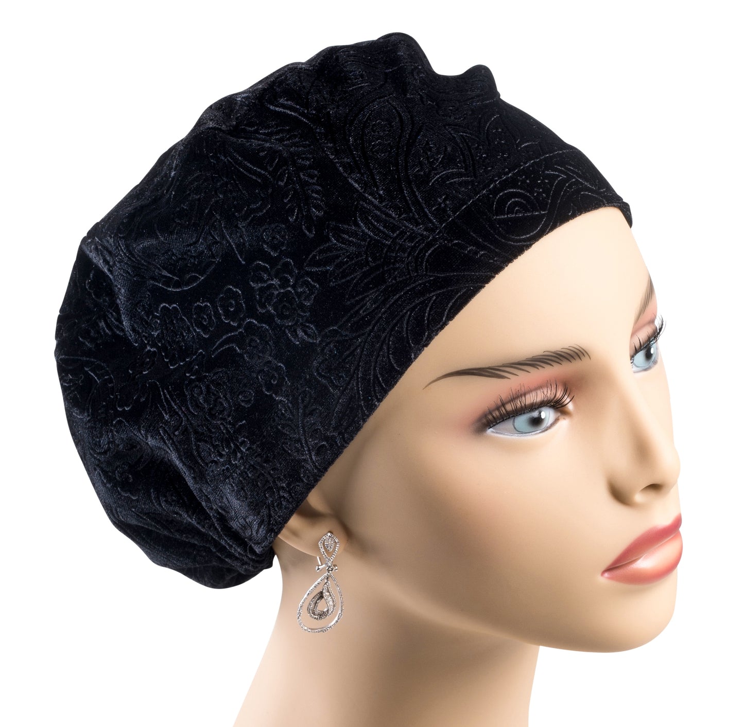 Dream-Cap-Velvet-Black