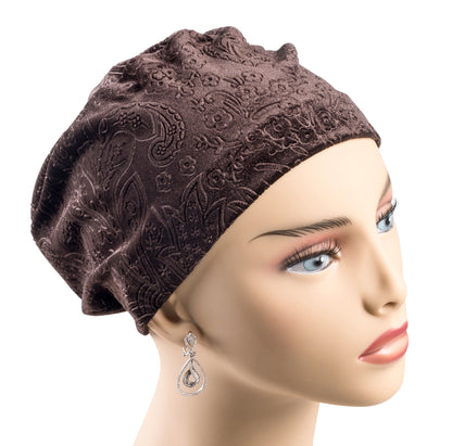 Dream-Cap-Velvet-Brown